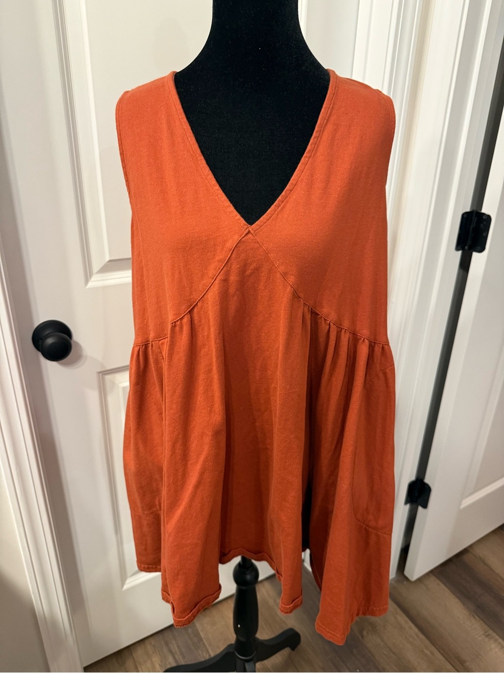 Rust Colored Mini Dress